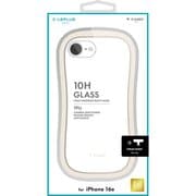 iPhone 16e用 耐傷・耐衝撃ハイブリッドケース 「ViAMO freely」 ミルクホワイト LN-ISS24VMFWH