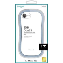 iPhone 16e用 耐傷・耐衝撃ハイブリッドケース 「ViAMO freely」 ライトブルー LN-ISS24VMFLBL