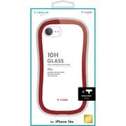 iPhone 16e用 耐傷・耐衝撃ハイブリッドケース 「ViAMO freely」 ワインレッド LN-ISS24VMFRD