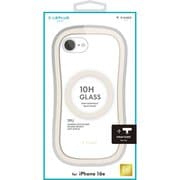 iPhone 16e用 耐傷・耐衝撃ハイブリッドケース 「ViAMO charge」 ミルクホワイト LN-ISS24VMCLWH