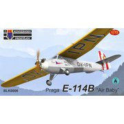 KPM BLK0006 1/72 ベーシックライン プラガ E-114B “エアベイビー” [組立式プラスチックモデル]