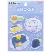限定 ぷにぷにステッカー お文具といっしょ ふわふわナイト S8554153