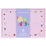 限定 8柄レターセット 水森亜土 フルーツ2 S8908141