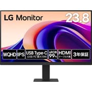 液晶モニター/23.8型 LG Monitor/WQHD(2560×1440)/100Hz/IPS/sRGB 99%/HDR/アンチグレア/HDMI/USB Type-C(USB PD15W)/フリッカーセーフ/ブルーライト低減モード/色覚調整/メーカー3年保証 24U631A-B