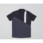 EBM03ABKLL [ゴルフ メンズ 【4Dimotion Fit Split Raglan Sleeve】 半袖シャツ ブラック サイズ：LL]