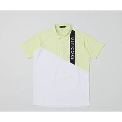 EBM03AWHM [ゴルフ メンズ 【4Dimotion Fit Split Raglan Sleeve】 半袖シャツ ホワイト サイズ：M]