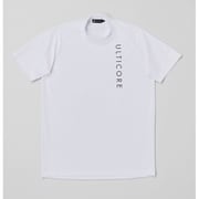 EBM04AWHL [ゴルフ メンズ 【4Dimotion Fit Split Raglan Sleeve】 半袖モックネックシャツ ホワイト サイズ：L]