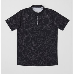 3BE04ABKL [ゴルフ メンズ 【4Dimotion Fit Split Raglan Sleeve】 半袖シャツ ブラック サイズ：L]