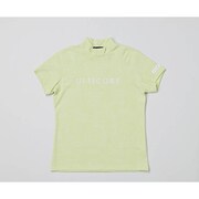 EBL05ALMM [ゴルフ レディス 【4Dimotion Fit】半袖モックネックシャツ ライム サイズ：M]