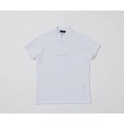 4BE03AWHM [ゴルフ レディス 【4Dimotion Fit Split Raglan Sleeve】半袖モックネックシャツ ホワイト サイズ：M]