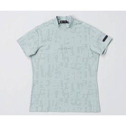 4BE03AOLLL [ゴルフ レディス 【4Dimotion Fit Split Raglan Sleeve】半袖モックネックシャツ オリーブ サイズ：LL]
