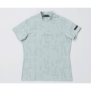 4BE03AOLLL [ゴルフ レディス 【4Dimotion Fit Split Raglan Sleeve】半袖モックネックシャツ オリーブ サイズ：LL]