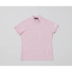 4BE03APKM [ゴルフ レディス 【4Dimotion Fit Split Raglan Sleeve】半袖モックネックシャツ ピンク サイズ：M]