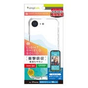 iPhone 16e用 精密 衝撃吸収 HVクリアケース TR-IP25S-LDSL-CLCL