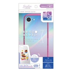 iPhone 16e用 精密 衝撃吸収推活クリアHVケースPK AM-IP25S-LDSLMF-CLPK