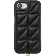 iPhone 16e用 Triangle Puffy Case BK UNI-CSIP25S-2TPBK
