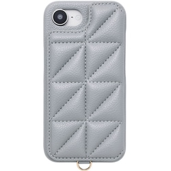 iPhone 16e用 Triangle Puffy Case BL UNI-CSIP25S-2TPPB