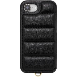 iPhone 16e用 Puffy Case （black） UNI-CSIP25S-2PCBK