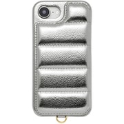 iPhone 16e用 Puffy Case (silver) UNI-CSIP25S-2PCSV