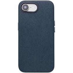 iPhone 16e用 Mag Plain Case （navy） UNI-CSIP25S-2MPNV