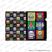 ウルトラシリーズ クリアファイル 星人デフォルメアート