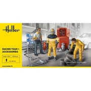 HE82750 1/24 レーシング チーム メカニック フィギュア 3体セット アクセサリー付属 [組立式プラスチックモデル]