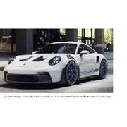 750048 1/43 ポルシェ 911 GT3 RS 2022 ホワイト＆ブルーステッカー [ダイキャストミニカー]