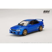 HJ641079FBL 1/64 スバル インプレッサ PURE SPORTS COUPE WRX type R STi Version V Limited（GC8） ソニックブルーマイカ [ダイキャストミニカー]