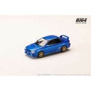 HJ641079ABL 1/64 スバル インプレッサ PURE SPORTS COUPE WRX type R STi Version（GC8） ソニックブルーマイカ [ダイキャストミニカー]