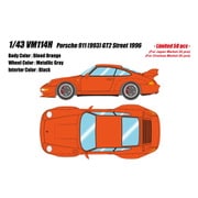 VM114H 1/43 ポルシェ 911（993）GT2 Street 1996 ブラッドオレンジ [レジンキャストミニカー]