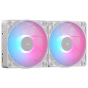 iCUE LINK RX140 MAX RGB WHITE Dual Fans Starter Kit 140mm PCケースファン 2個セット CO-9051040-WW