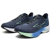ウエーブライダー28 メンズ ランニングシューズ ダークグレー×パープル×ミントグリーン（51） 26cm J1GC2403