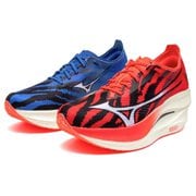 ウエーブリベリオンプロ3 ユニセックス ランニングシューズ アカオニ×アオオニ(03) 28.5cm U1GD2533