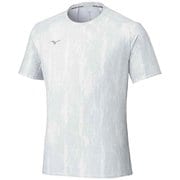 ドライエアロフローTシャツ メンズ ランニングウェア シャツ ホワイト(01) XLサイズ 32MAC020