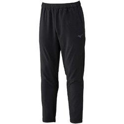 ストレッチクロスパンツ メンズ ランニングウェア ロングパンツ ブラック（09） Lサイズ 32MDC010