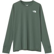ロングスリーブブリーズレンジランクルー レディース ランニングウェア シャツ （DG） Lサイズ NTW12578