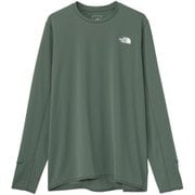 ロングスリーブブリーズレンジランクルー メンズ ランニングウェア シャツ （DG） Mサイズ NT12578