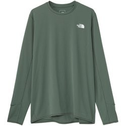 ロングスリーブブリーズレンジランクルー メンズ ランニングウェア シャツ （DG） Lサイズ NT12578