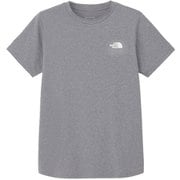 ショートスリーブワンポイントロゴティー レディース ランニングウェア シャツ ミックスグレー(Z) Mサイズ NTW32588