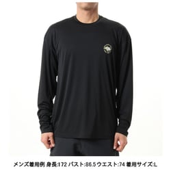 ロングスリーブウォータースムースティー メンズ カットソー K XLサイズ NT12432