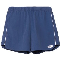 パイピングウォーターショーツ 水陸両用 レディース ショートパンツ マウンテンブルー（OB） Sサイズ NBW42432
