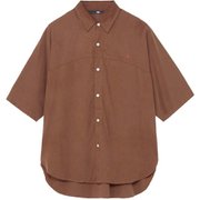 ショートスリーブアローラインシャツ ユニセックス シャツ チップブラウン(CN) Mサイズ NR22563