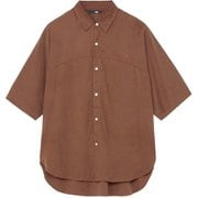 ショートスリーブアローラインシャツ ユニセックス シャツ チップブラウン（CN） Lサイズ NR22563