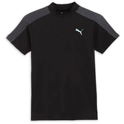ゴルフ レディース W PFテックラインモックネック Mサイズ ブラック