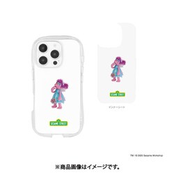 SSM-135D [iPhone 16 Pro用 クリスタルクリアケース セサミストリート アビー]