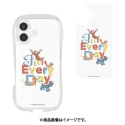 CG-38A [iPhone 16用 クリスタルクリアケース おさるのジョージ 集合]