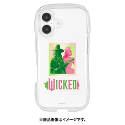 WKD-01A [iPhone 16用 クリスタルクリアケース WICKED ELPHABA＆GLINDA]
