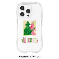 WKD-02A [iPhone 16 Pro用 クリスタルクリアケース WICKED ELPHABA＆GLINDA]