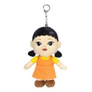 イカゲーム ぬいぐるみキーチェーン ヨンヒ人形
