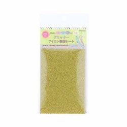OSH-06 G [グリッターアイロン接着シート G ゴールド]